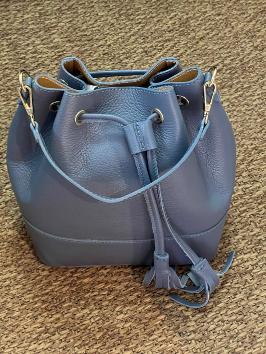 Secchiello grande in pelle