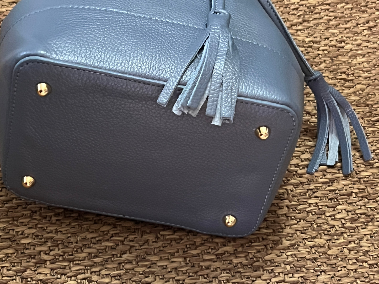 Secchiello grande in pelle